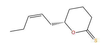 (Z)-6-(Pent-2-enyl)-tetrahydropyran-2-thione